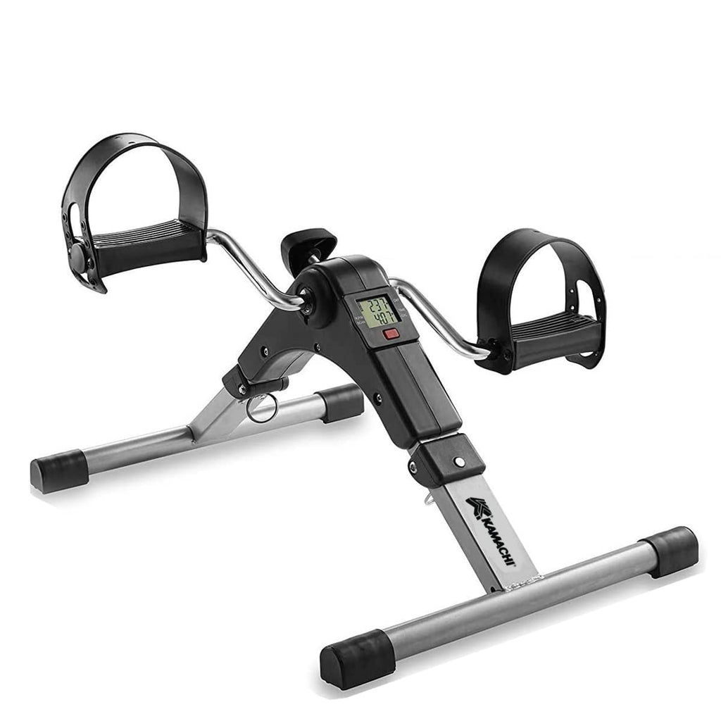 Mini Bike Pedal Exerciser, Arms And Leg Pedal Exerciser With Digital Meter , Mini Exercise Cycle, Home Exercise Machine, Mini Exercise Peddler, Foldable Mini Fitness Cycle