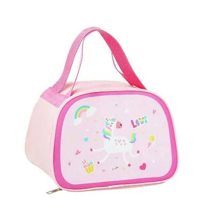 Animated Kids Thermal Lunch Bag, Kids Picnic Tiffin Bag, Handheld Insulated Lunch Box Bag, Children Cute Lunch Box Bag, Food Storage Bag