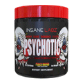 Insane Labz Psychotic Pre-Workout Peach Mango Supplement 208g