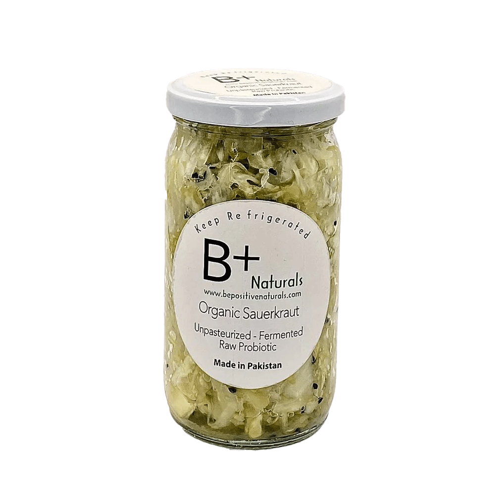 B+ Naturals Green Sauerkraut Jar 500g