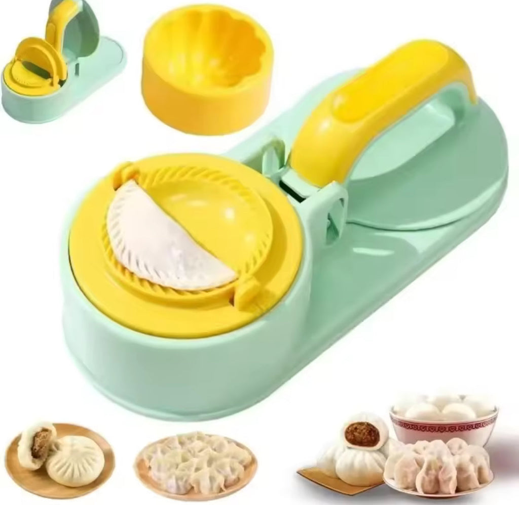 3 In 1 Kitchen Dumpling Mold,  Dumpling Maker Mold, Dough Skin Molder Machine, Rolling Dough Dumpling Machine, Manual Tortilla Maker, Dough Pressing Tool, Kitchen Dumpling Making Tool