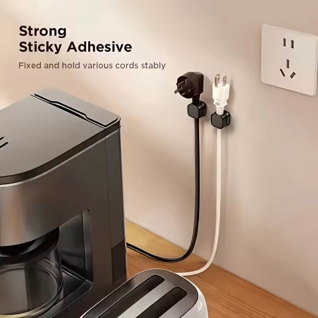 Set Of 6 Magnetic Cable Holder, Desktop Adjustable Magnetic Clips, Under Desk Cable Cord Holder