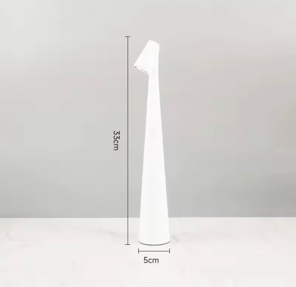 Modern Style LED Bedside Table Lamp, Rechargeable Desktop Lamp, Table Top Lanterns For Student Study, Reading Book Lights, Desktop Decor Light