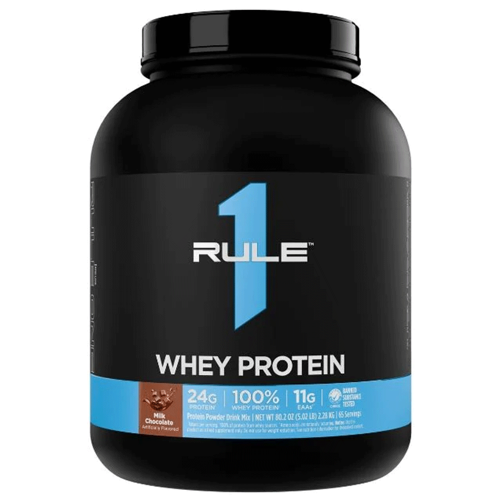 RULE 1 Whey Protein Milk Chocolate 5.02Lb 2.28Kg