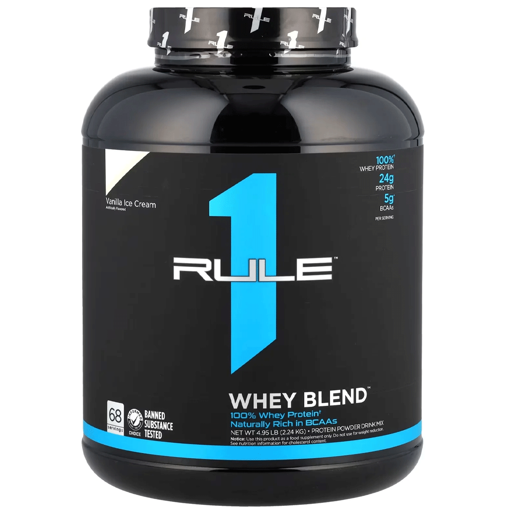RULE 1 Whey Protein Vanilla Ice Cream 4.95Lb 2.24Kg
