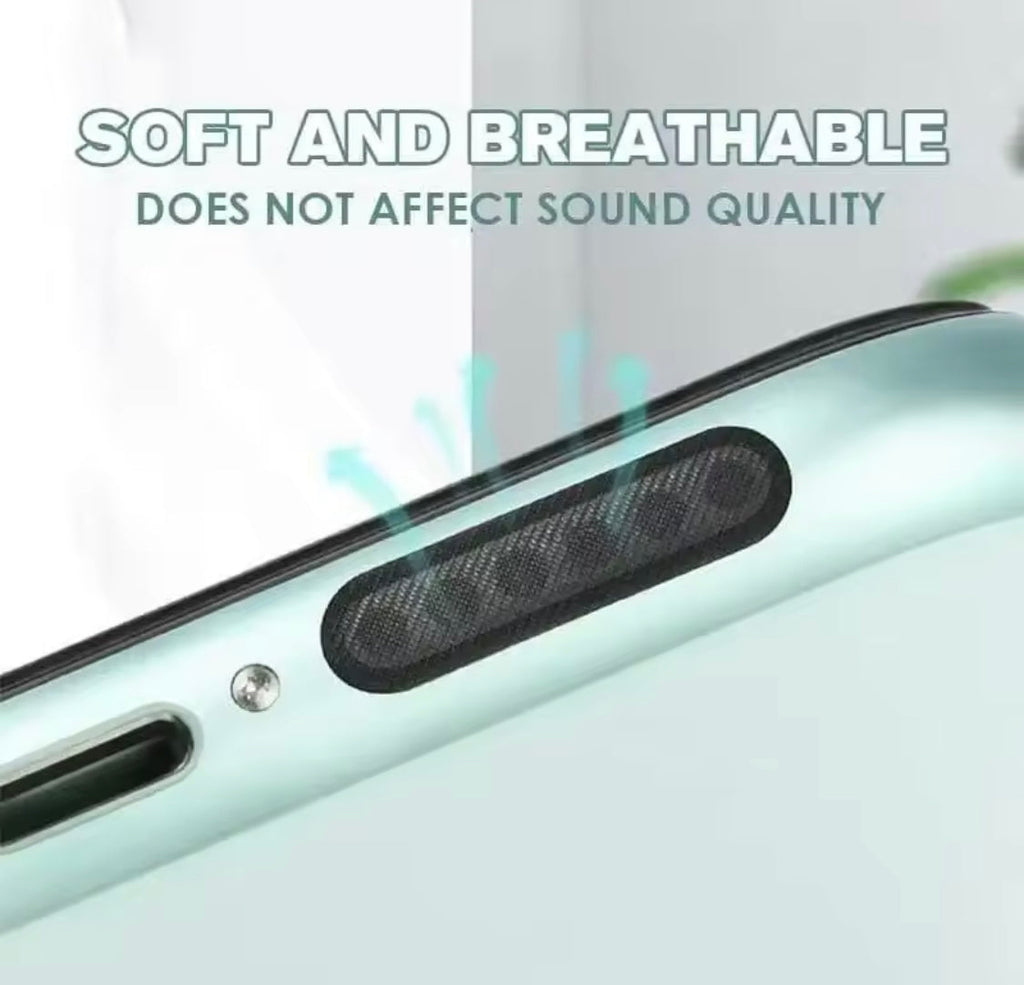 Set Of 3 Universal Phone Port Protector, Dust Proof Mesh Sticker, Mobile Phone Dustproof Net Stickers, Dust Proof Protection Film