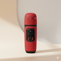Portable Microphone Speaker,  Rechargeable Handheld Singing Mic With Speaker, Mobile Phone Wireless Bluetooth Speaker, Handheld Multifunction Rechargeable Speaker