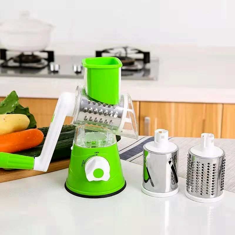 TableTop Drum Grater | Manual Vegetable Cutter Slicer & Grater | Multi-Functional Kitchen Gadget - High Quality