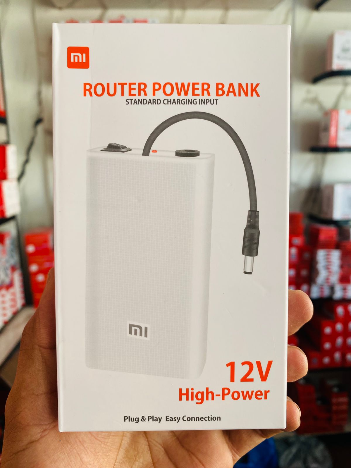 Power Bank UPS – 12V/9V WiFi Router Backup Battery for PTCL, StormFiber & Fiber Modems