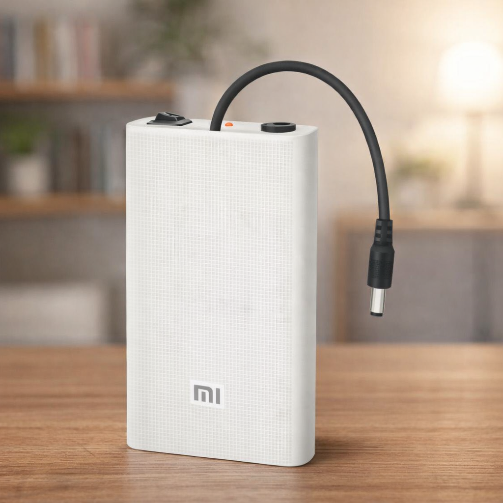 Power Bank UPS – 12V/9V WiFi Router Backup Battery for PTCL, StormFiber & Fiber Modems