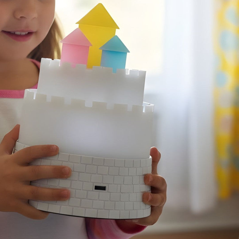 Kids Unicorn Castle Projector Lamp, Galaxy Star Remote Projector Light, Kids Room Decor LED Projector