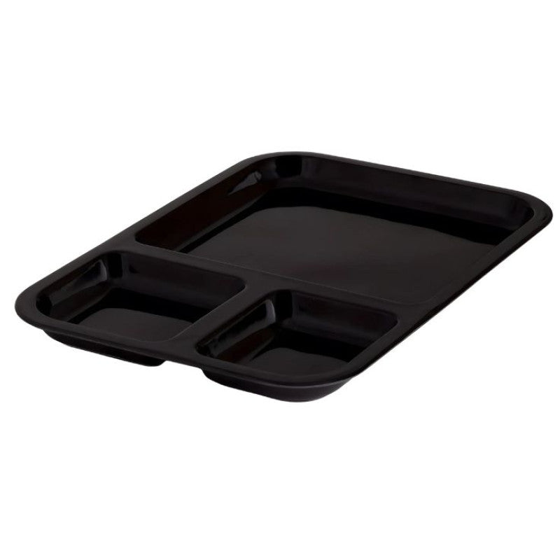 3 Compartment Food Serving Tray, Multipurpose Food Tray, Kitchen Serving Tray