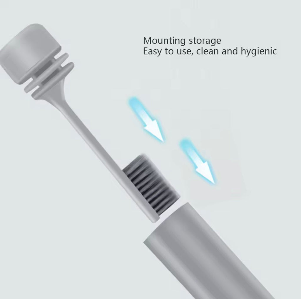Mini Folding Compact Toothbrush, Portable Travel Toothbrush, Camping Portable Tooth Brush