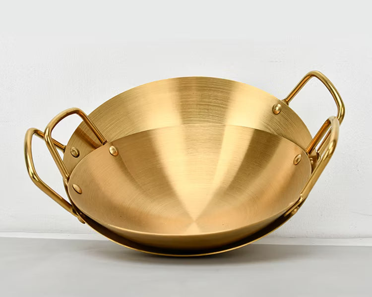 Thickened Steel Cooking Pot, Double Layer Reheating Pan, Stainless Steel Kitchen Cooking