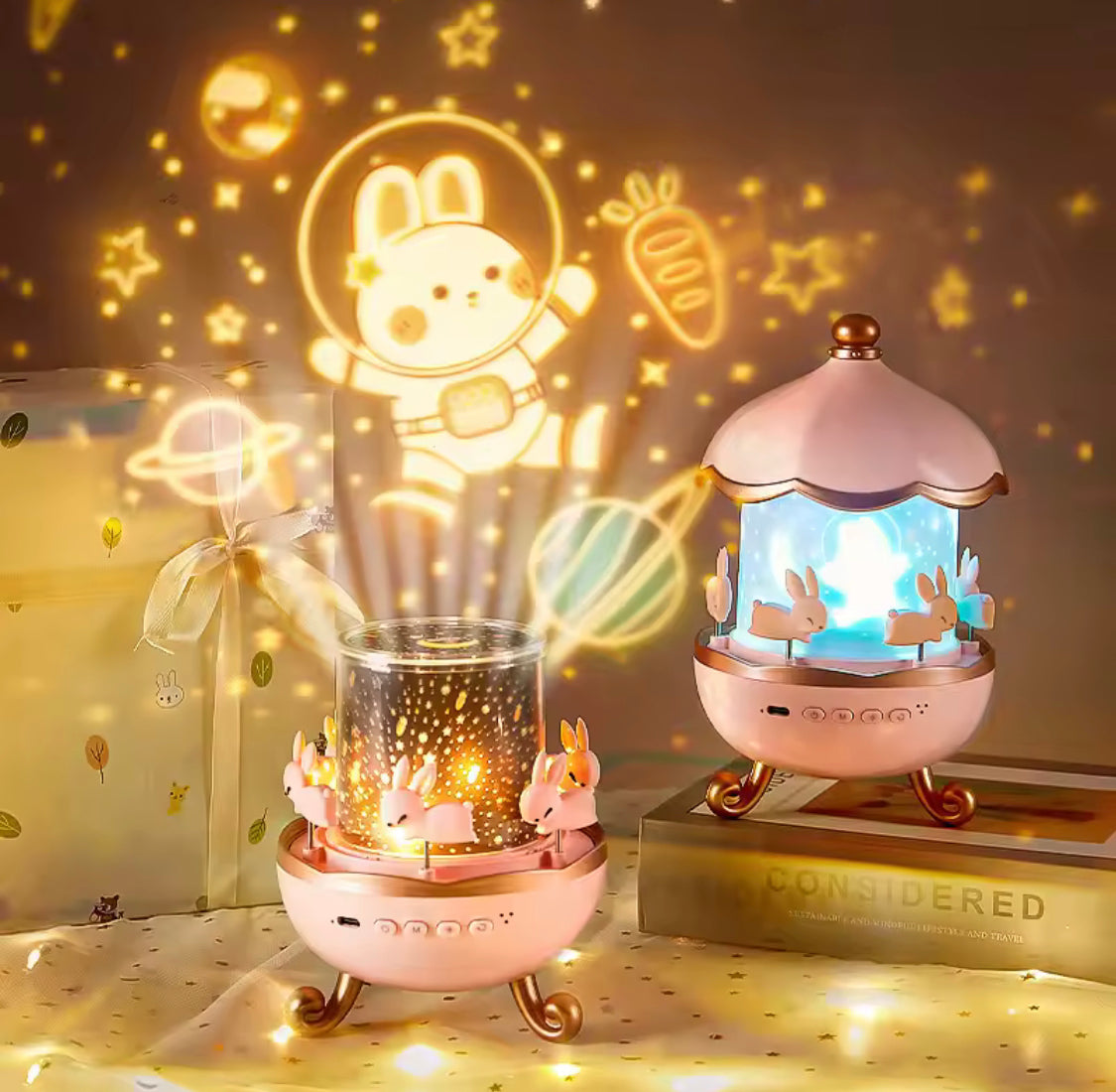 360° Rotating Galaxy Solar System Projector, 360° Rotating Kids Star Night Light Projector, Kids Home Decoration Lamp