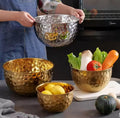 Creative Stainless Steel Fruit Bowl, Multipurpose Salad Bowl, Baking Mixing Bowl, Kitchen Cooking Essentials