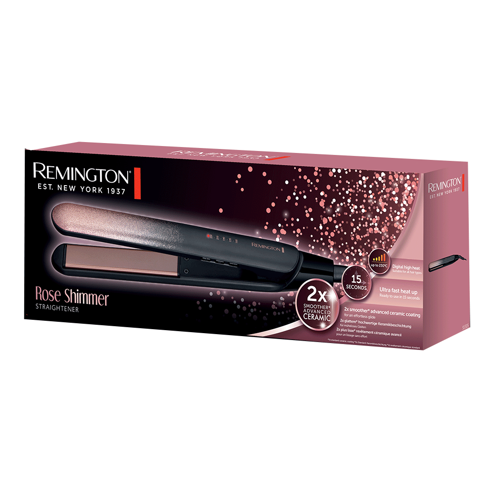 Remington Rose Shimmer Straightener S5305