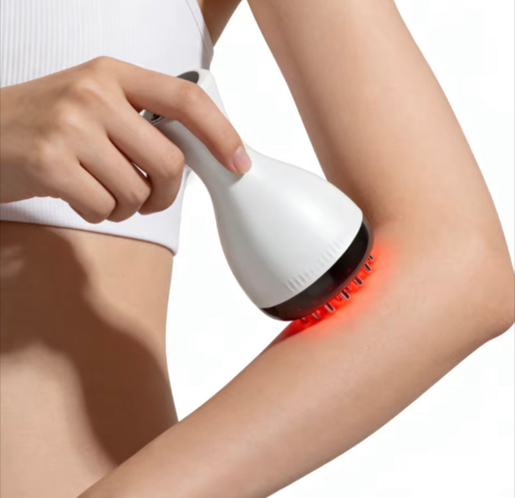 Electric Meridian Body Massager, Body Shaping Heating Meridian Scraping Brush, Fat Burning Anti Cellulite Body Massager