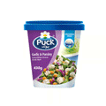 Puck Garlic & Parsley Cubed Feta Chees 430g