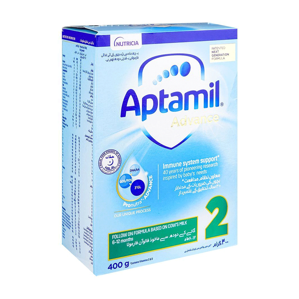 Aptamil Milk 02 Advanced 6-12 Months 400g