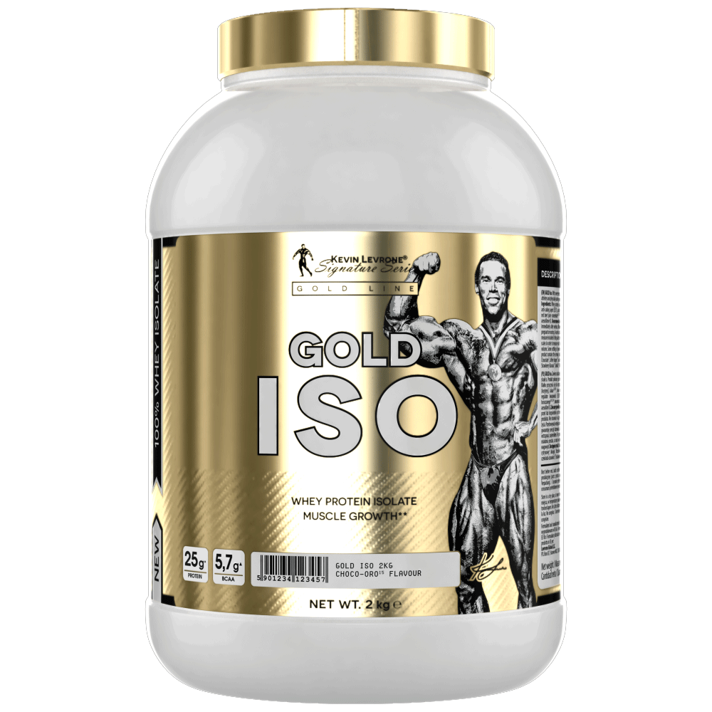 Kevin Levrone Iso Gold Whey Isolate Chocolate Flavour 2kg