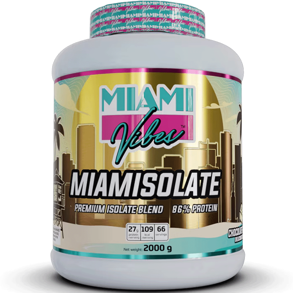 Miami Vibes Miamisolate Premium Isolate Blend Chocolate Dream 2000g 66 Servings