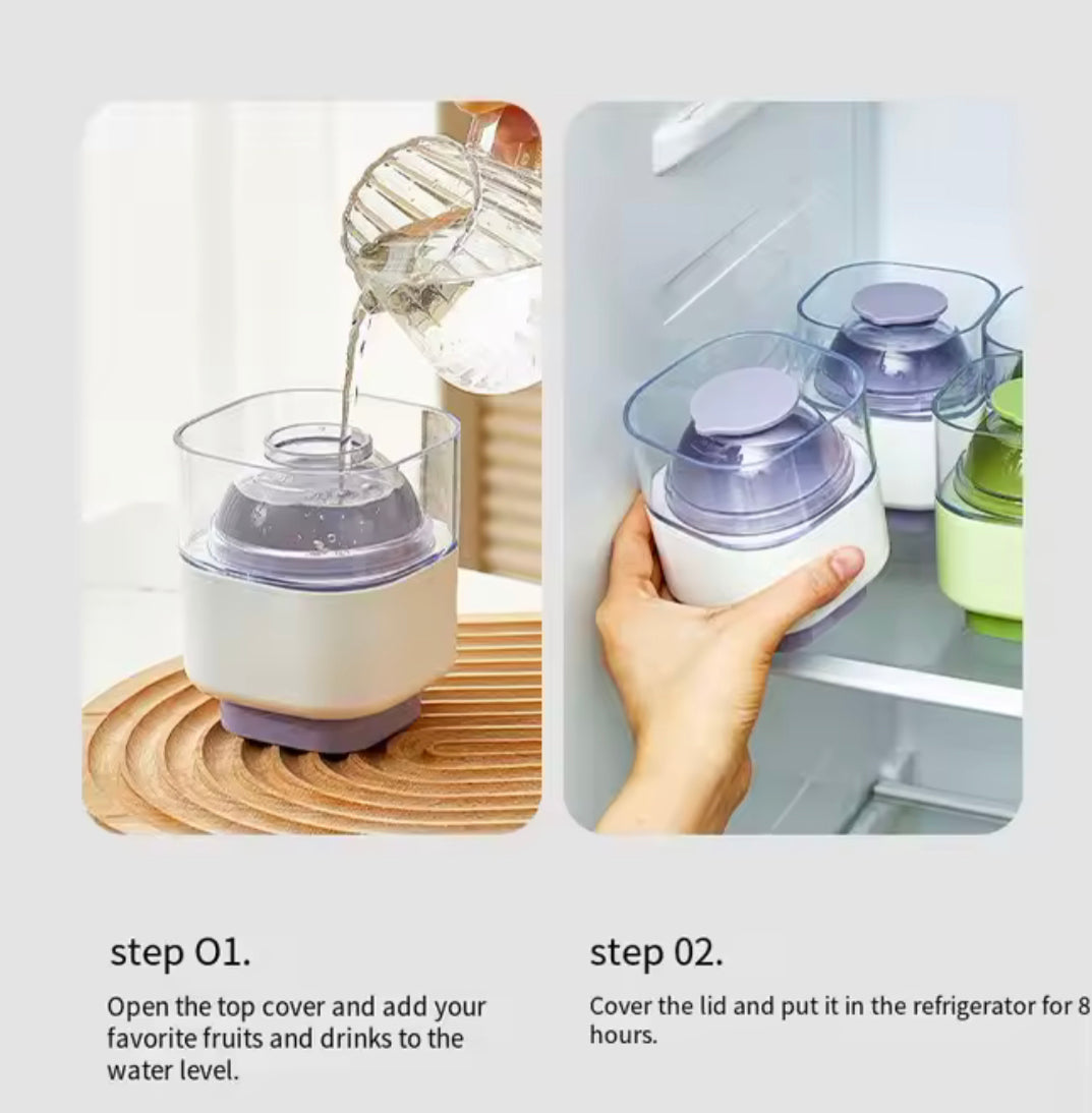 Silicone Ice Ball Mold, Crystal Ice Ball Maker, Beverage Ice Ball Mold, Reusable Ice Ball Maker