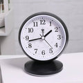 Analog Alarm Clock, Super Silent Non Ticking Small Clock, Easy Operate Bedside Analog Small Desk Clock