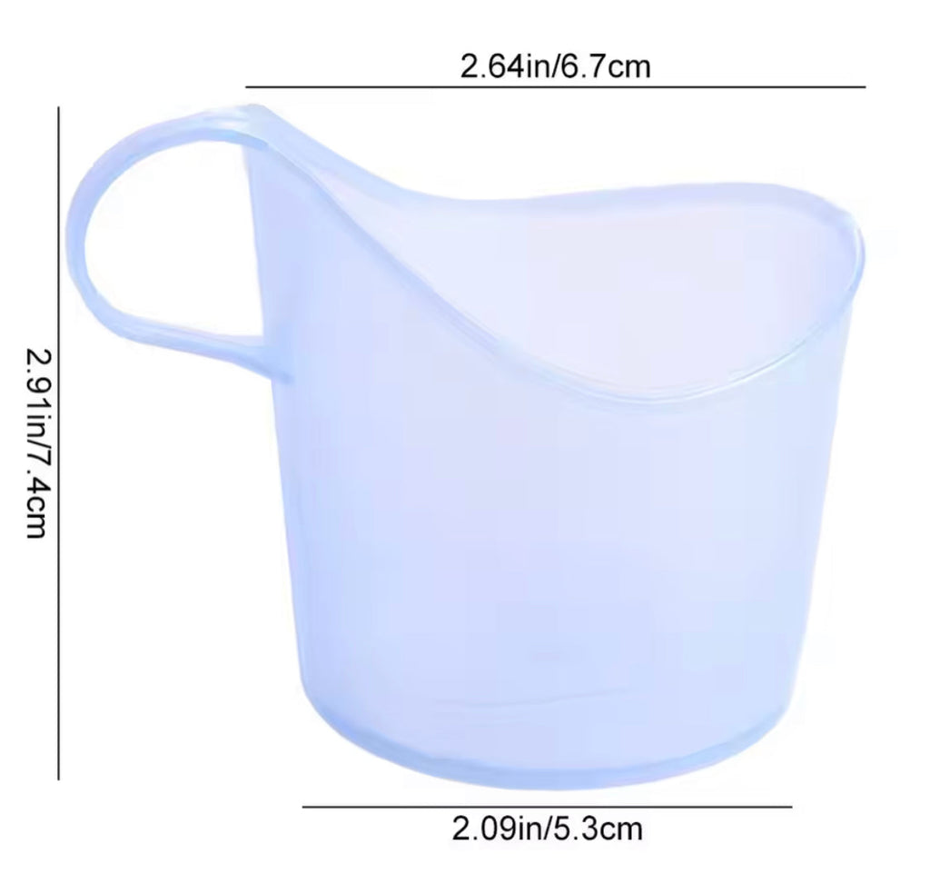 Set Of 6 Disposable Paper Cup Holder, Anti Scald Coffee Mug Holder, Heat Resistant Translucent Tea Cup Sleeve, Plastic Paper Cup Stand