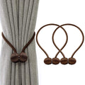 Magnetic Curtain Tiebacks for Window Decoration (Pair)