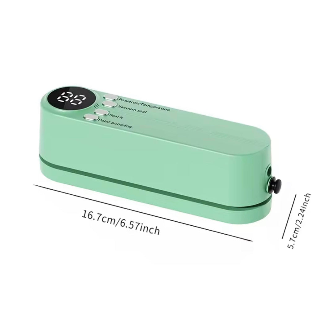 Rechargeable Vaccum Sealer Machine, Mini Wireless Vacuum Sealing Machine, Portable Plastic Sealing Machine