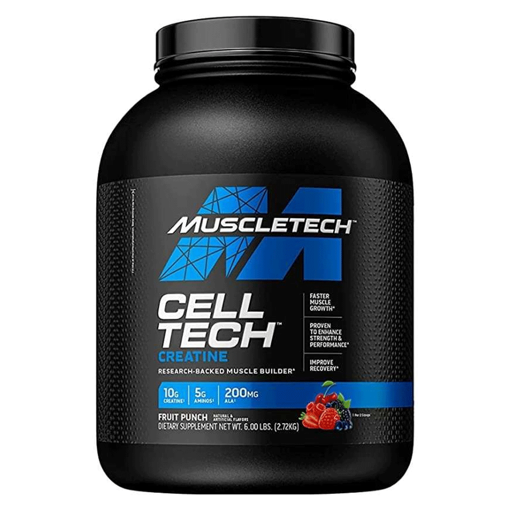 Muscletech Cell Tech Creatine Fruit Punch Supplement 6lb 2,72kg