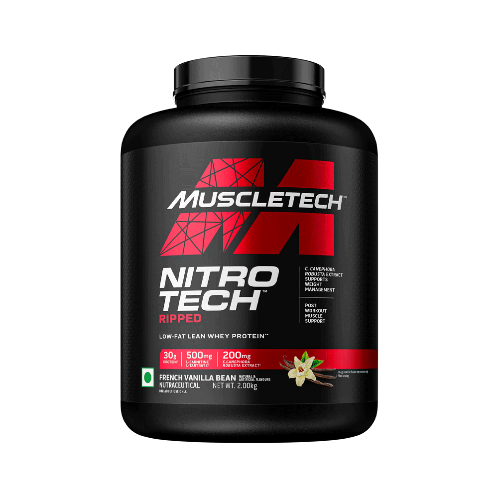 Muscletech Nitro Tech Ripped French Vanilla Cream 1.81kg 4lb