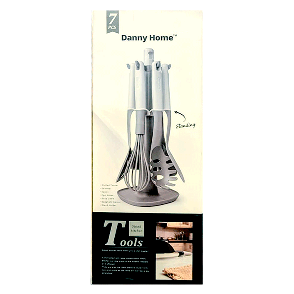 Danny Home Grey Kitchen Tool Set 7s Dh3205