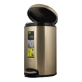 Eko Maggey Step Bin Gold 12l Ek 9213