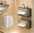 U Shape Transparent Tissue Box, Wall Mounted Acrylic Transparent Tissue Box, Table Napkin Holder, Bathroom   Tissue Paper Dispenser