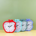 Apple Shape Bedside Desk Clock, Decorative Wall Clock, Living Room Home Clock