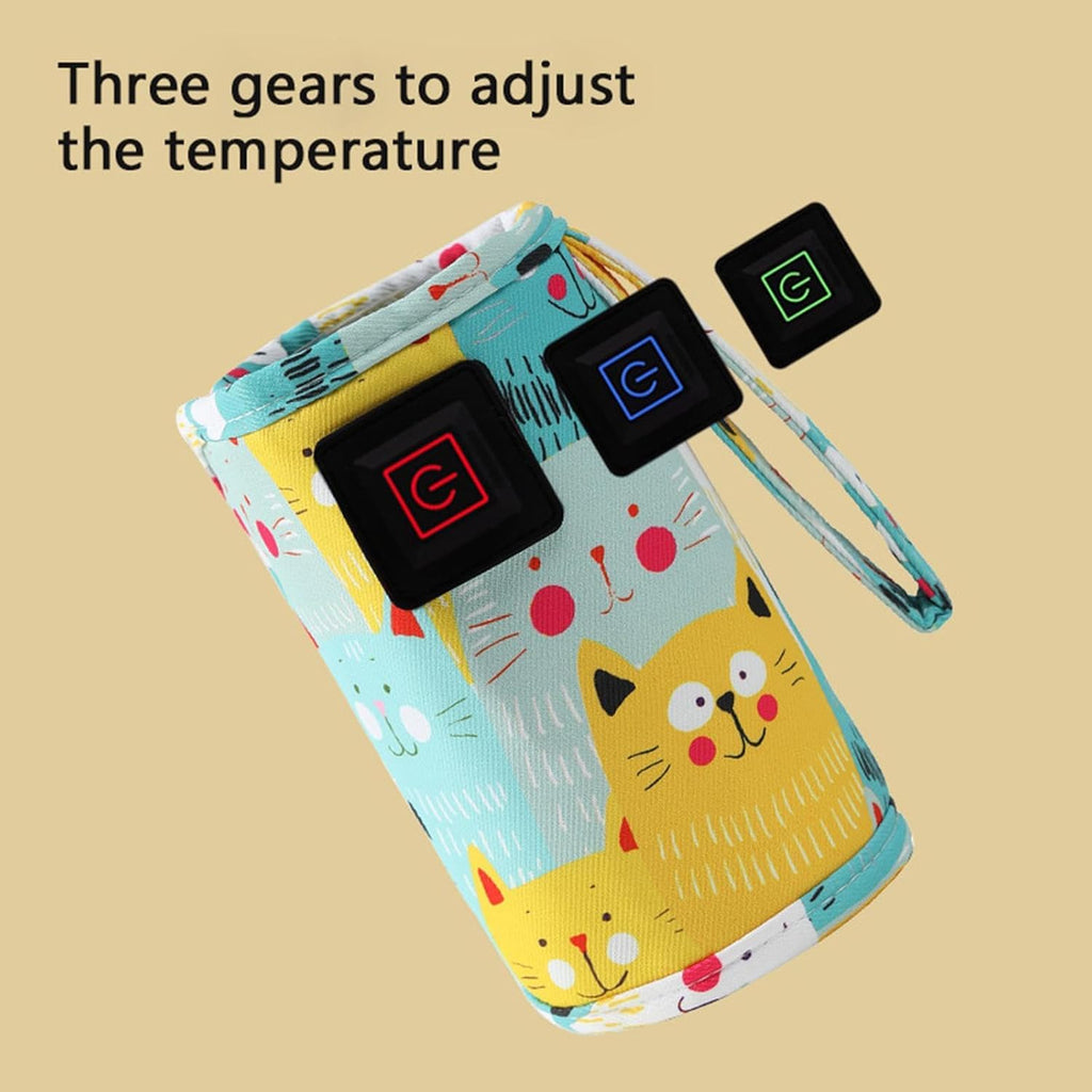 (Free Home Delivery) Portable USB Baby Bottle Warmer