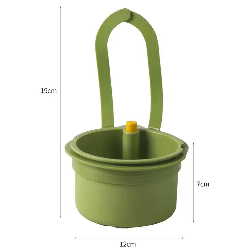 2 In 1 Sink Drain Basket, Faucet Hanging Filter Basket, Detachable Hanging Sink Drainer, Sponge Rack Kitchen Waste Collector