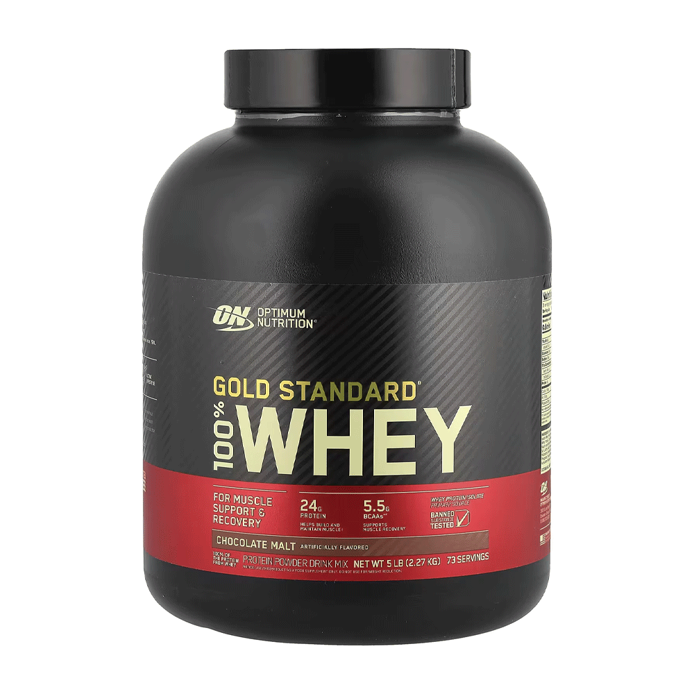 On Gold Standard Whey Protein Chocolate Malt 2.27kg 5lb