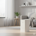 12L Smart Sensor Trash Can Bin With Lid, Automatic Disposal Trash Can, Bathroom Garbage Bin