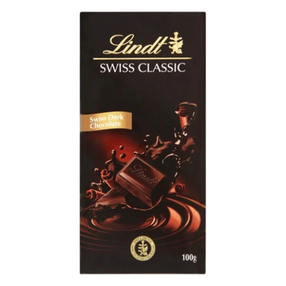 Lindt Swiss Classic Dark Chocolate 100g