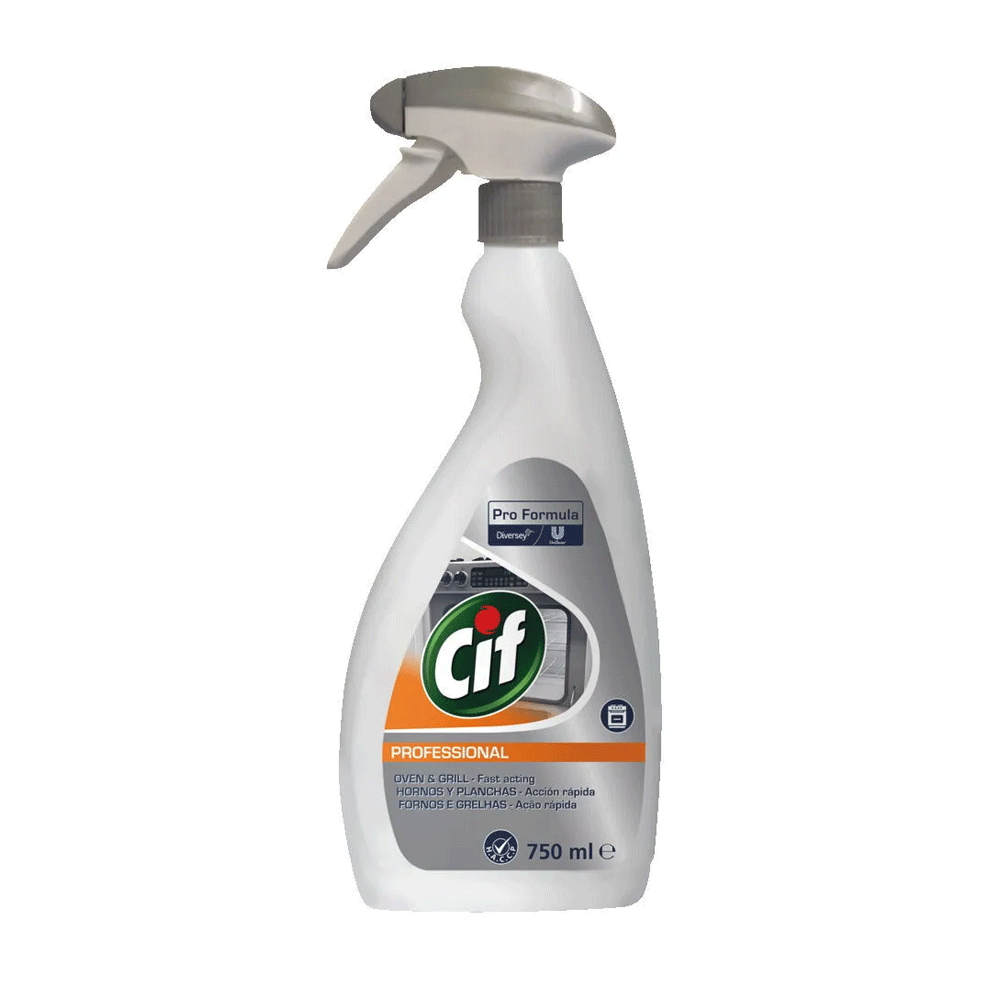 Cif Professional Oven & Grill Spray 750ml