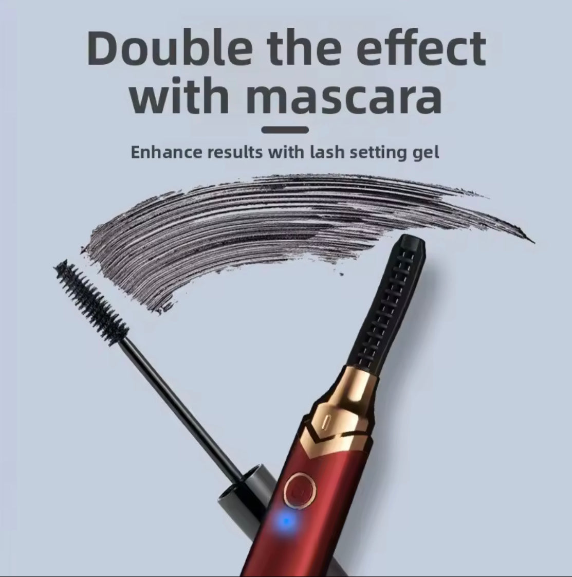 Recharging Eyelash Curler, Eyelash Perming Iron Rod, Heating Eye Lash Fixer