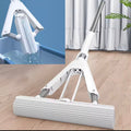 Self Draining Sponge Mop, Self Squeeze Floor Mop, Sponge Mop Absorbent, Rubber Cotton Cleaning Mop