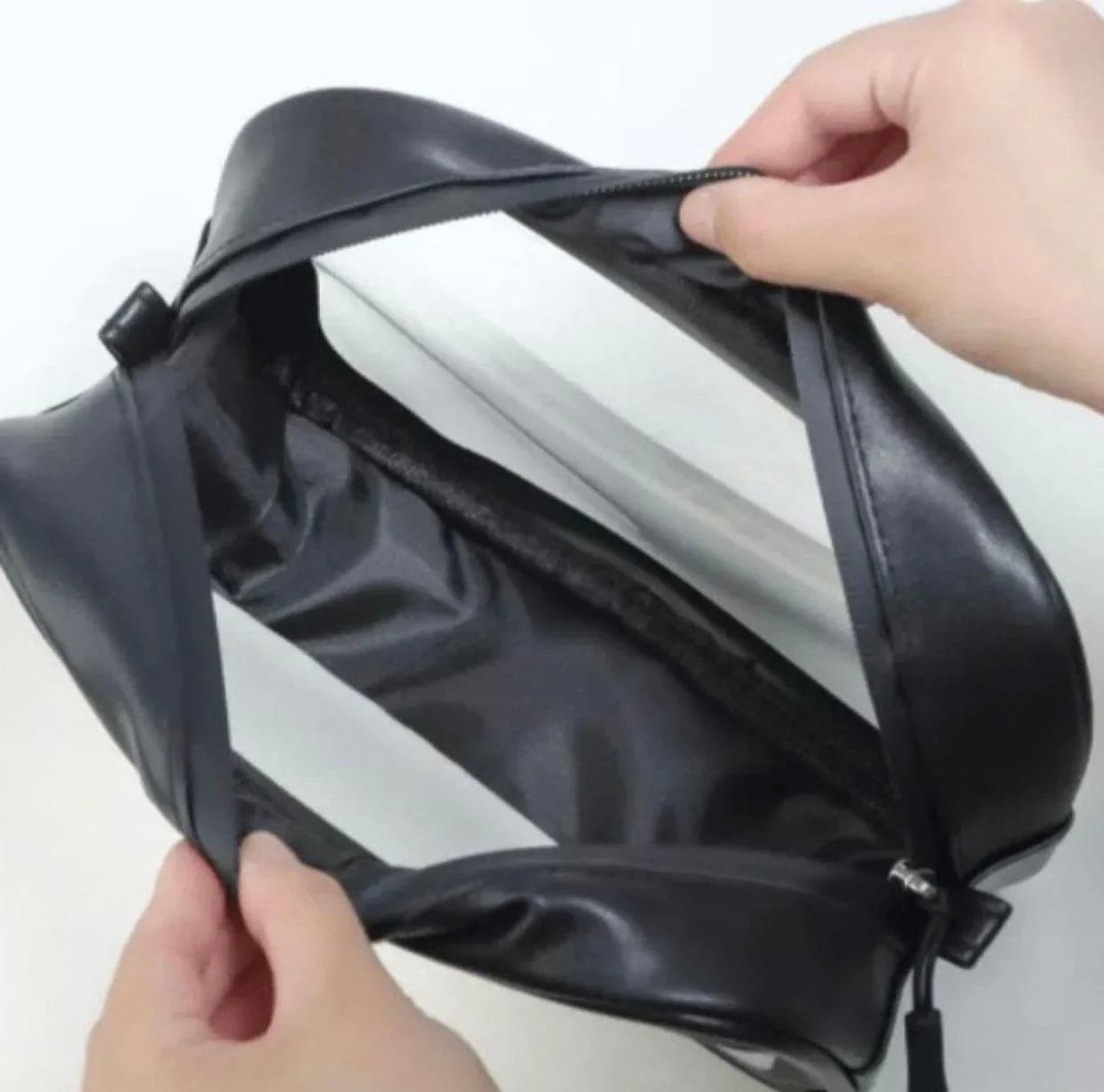 Set Of 3 Travel Waterproof Cosmetic Bag, Portable Transparent Makeup Bag, Multipurpose Women Cosmetic Bag, PVC Waterproof Handbags, Travel Toiletry Washbag With Zipper