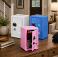 Mini Safe Locker Box, Mini Metal Saving Box, Compact Security Locker, Home Essentials Mini Safe