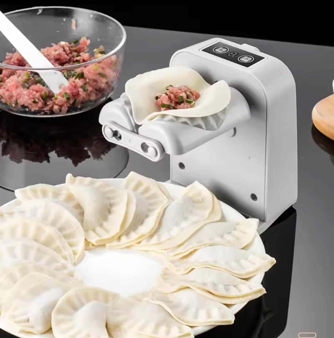 Electric Dumpling Maker, Automatic Dumpling Maker Mold, Multifunction Dumpling Maker, Kitchen Dough Maker Gadget