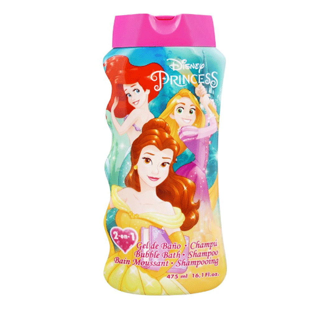 Disney Princess Bubble Bath Shampoo 475ml