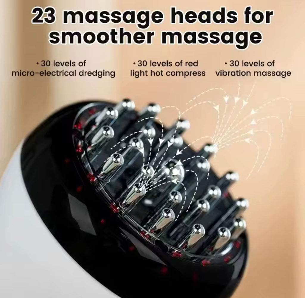 Electric Meridian Body Massager, Body Shaping Heating Meridian Scraping Brush, Fat Burning Anti Cellulite Body Massager